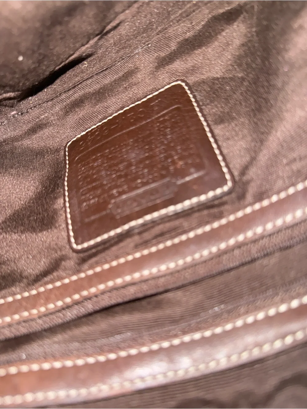 Coach y2k Signature Canvas Brown Hobo Bag